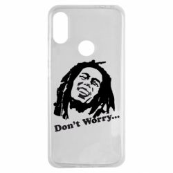 Чехол для Xiaomi Redmi Note 7 Don't Worry (Bob Marley) - PrintSalon