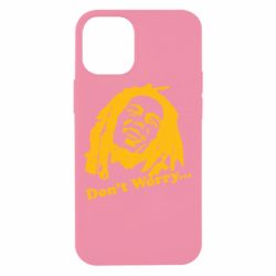 Чехол для iPhone 12 mini Don't Worry (Bob Marley) - PrintSalon