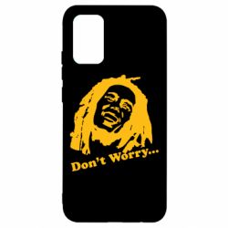 Чехол для Samsung A02s/M02s Don't Worry (Bob Marley) - PrintSalon