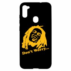 Чехол для Samsung A11/M11 Don't Worry (Bob Marley) - PrintSalon
