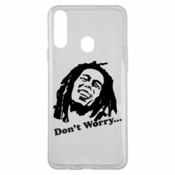 Чехол для Samsung A20s Don't Worry (Bob Marley) - PrintSalon