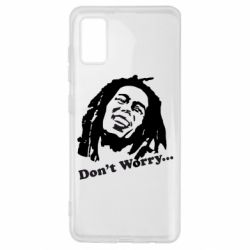 Чехол для Samsung A41 Don't Worry (Bob Marley) - PrintSalon