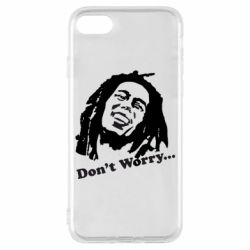 Чехол для iPhone 7 Don't Worry (Bob Marley) - PrintSalon