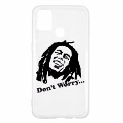 Чехол для Samsung M31 Don't Worry (Bob Marley) - PrintSalon