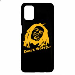 Чехол для Samsung M51 Don't Worry (Bob Marley)