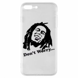 Чехол для iPhone 7 Plus Don't Worry (Bob Marley) - PrintSalon