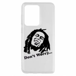 Чехол для Samsung S20 Ultra Don't Worry (Bob Marley) - PrintSalon