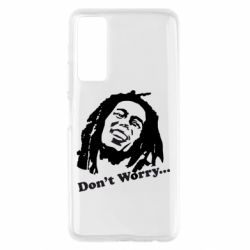 Чехол для Huawei P Smart 2021 Don't Worry (Bob Marley) - PrintSalon