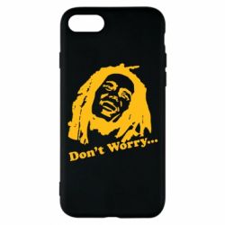 Чехол для iPhone 8 Don't Worry (Bob Marley) - PrintSalon