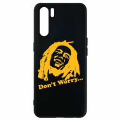 Чехол для Oppo A91/Reno3 Don't Worry (Bob Marley) - PrintSalon