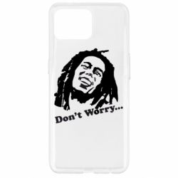 Чехол для Oppo Reno 4 Lite Don't Worry (Bob Marley) - PrintSalon