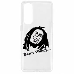 Чехол для Oppo Reno 4 Pro Don't Worry (Bob Marley) - PrintSalon