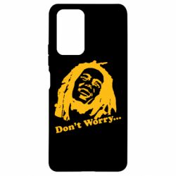 Чехол для Xiaomi Redmi Note 10 Pro Don't Worry (Bob Marley) - PrintSalon