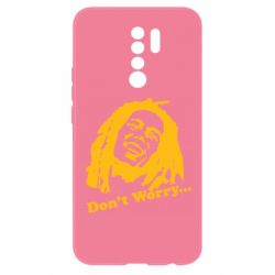 Чехол для Xiaomi Redmi 9 Don't Worry (Bob Marley) - PrintSalon