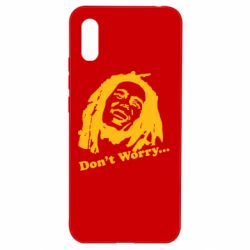 Чехол для Xiaomi Redmi 9a Don't Worry (Bob Marley) - PrintSalon