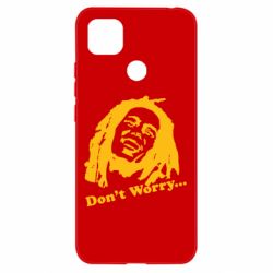 Чехол для Xiaomi Redmi 9c Don't Worry (Bob Marley) - PrintSalon