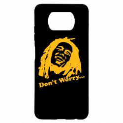 Чехол для Xiaomi Poco X3 Don't Worry (Bob Marley) - PrintSalon