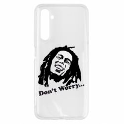 Чехол для Realme 6 Don't Worry (Bob Marley) - PrintSalon