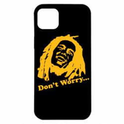 Чехол для iPhone 14 Plus Don't Worry (Bob Marley) - PrintSalon
