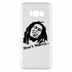 Чехол для Samsung S8 Don't Worry (Bob Marley) - PrintSalon