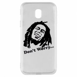 Чехол для Samsung J3 2017 Don't Worry (Bob Marley)-PrintSalon Чехол для Samsung J3 2017 Don't Worry (Bob Marley)