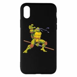Чехол для iPhone X/Xs Donatello-PrintSalon Чехол для iPhone X/Xs Donatello