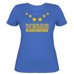 Женская футболка Donbass - PrintSalon
