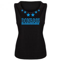 Женская майка Donbass - PrintSalon