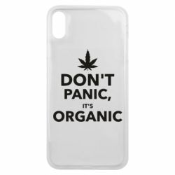 Чохол для iPhone Xs Max Dont panic its organic - PrintSalon