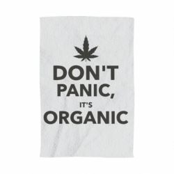 Рушник з принтом Dont panic its organic - PrintSalon
