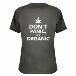 Камуфляжна футболка Dont panic its organic - PrintSalon