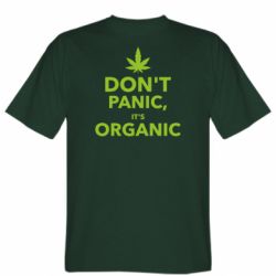 Чоловіча футболка Stedman Dont panic its organic - PrintSalon