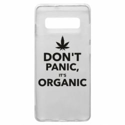 Чохол для Samsung S10+ Dont panic its organic - PrintSalon