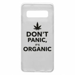 Чохол для Samsung S10 Dont panic its organic - PrintSalon