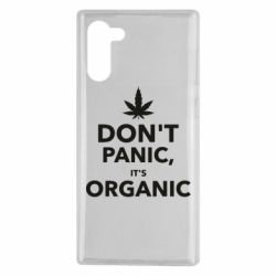 Чохол для Samsung Note 10 Dont panic its organic - PrintSalon