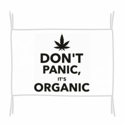 Прапор Dont panic its organic - PrintSalon