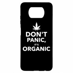 Чохол для Xiaomi Poco X3 Dont panic its organic - PrintSalon
