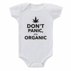 Дитячий бодік Dont panic its organic - PrintSalon