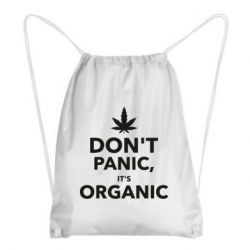 Рюкзак-мішок Dont panic its organic - PrintSalon
