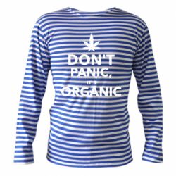 Тільник з довгим рукавом Dont panic its organic - PrintSalon