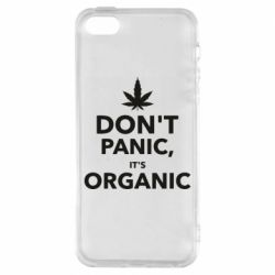 Чохол для iphone 5/5S/SE Dont panic its organic - PrintSalon