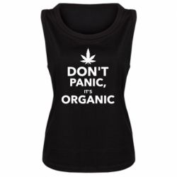 Майка жіноча Dont panic its organic - PrintSalon