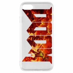 Чехол для iPhone SE 2022 Doom battle - PrintSalon