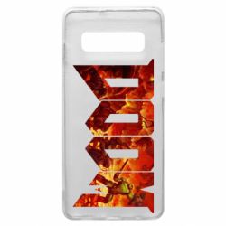 Чехол для Samsung S10+ Doom battle - PrintSalon