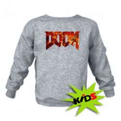 Детский свитшот Doom battle - PrintSalon