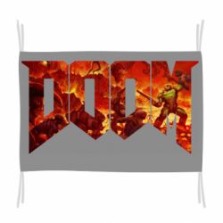 Флаг Doom battle - PrintSalon