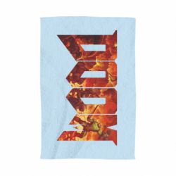 Полотенце с принтом Doom battle - PrintSalon