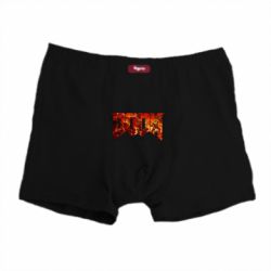 Трусы-боксеры Doom battle - PrintSalon