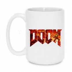 Чашка 420ml Doom battle - PrintSalon
