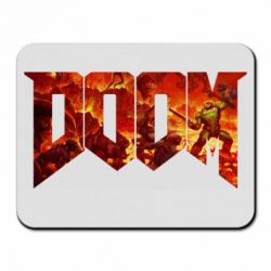 Коврик для мыши Doom battle - PrintSalon